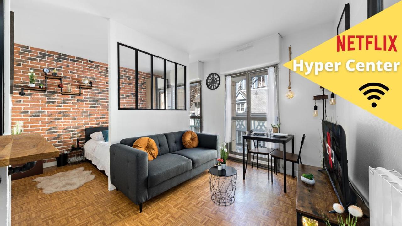 Vicomte/Cosy-Hypercentreville-Rouen/Netflix-Wifi/ Eksteriør bilde